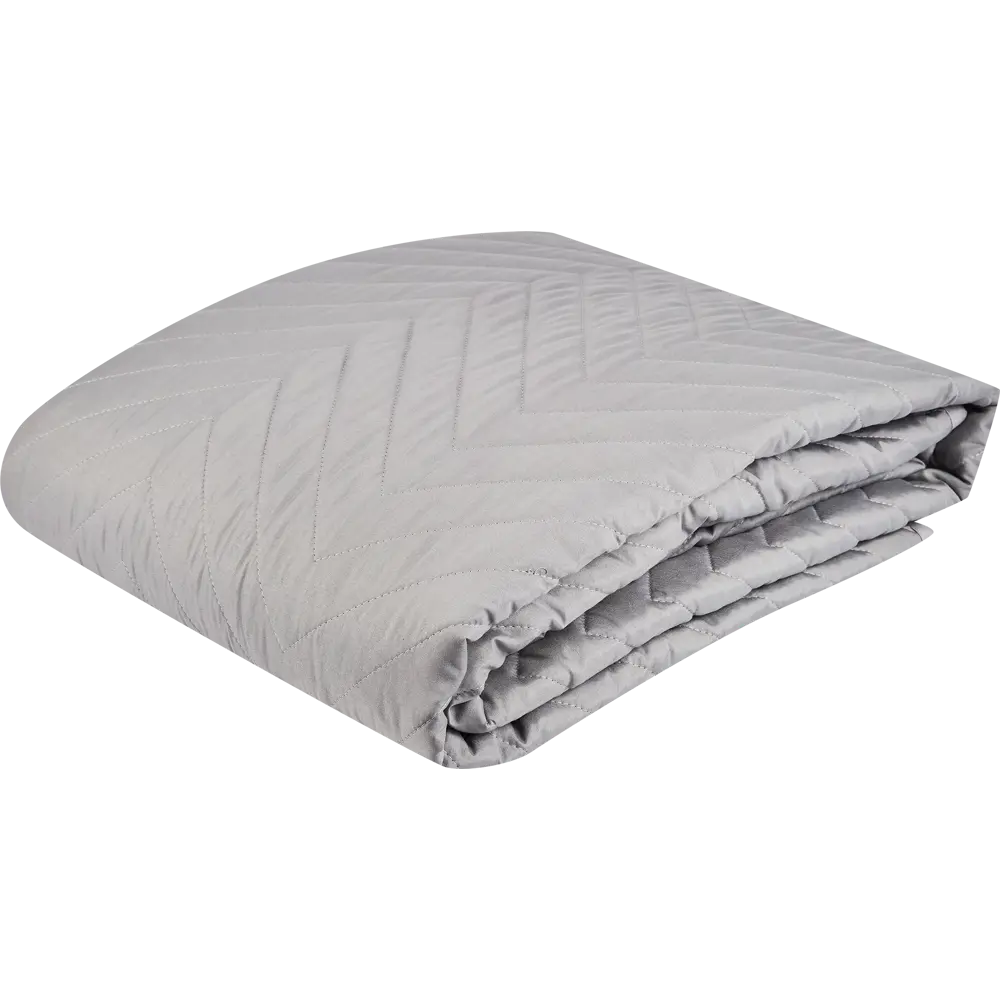 Покрывало Нью 200x240 см микрофибра цвет серый SEASONS STLM-2052989