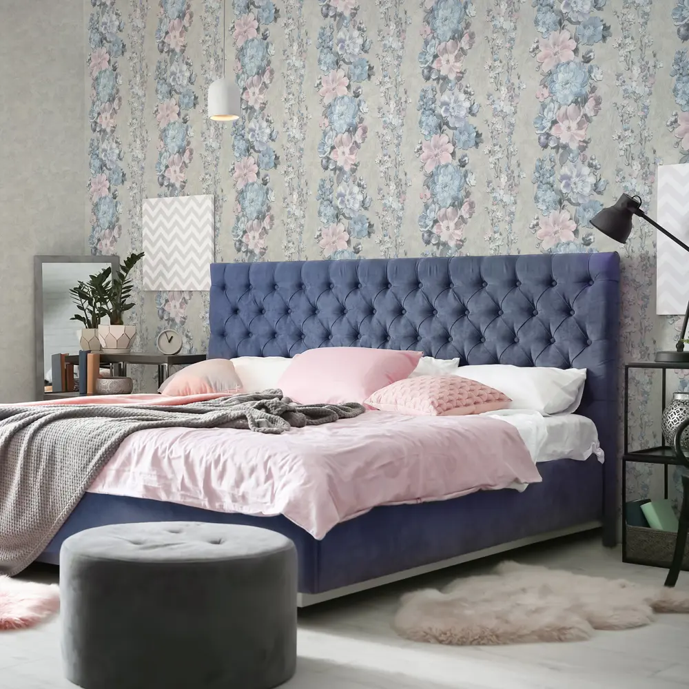 Обои флизелиновые Wall Decor Клэр серые 1.06 м 75073-46 STLM-2060344 - Вид №3