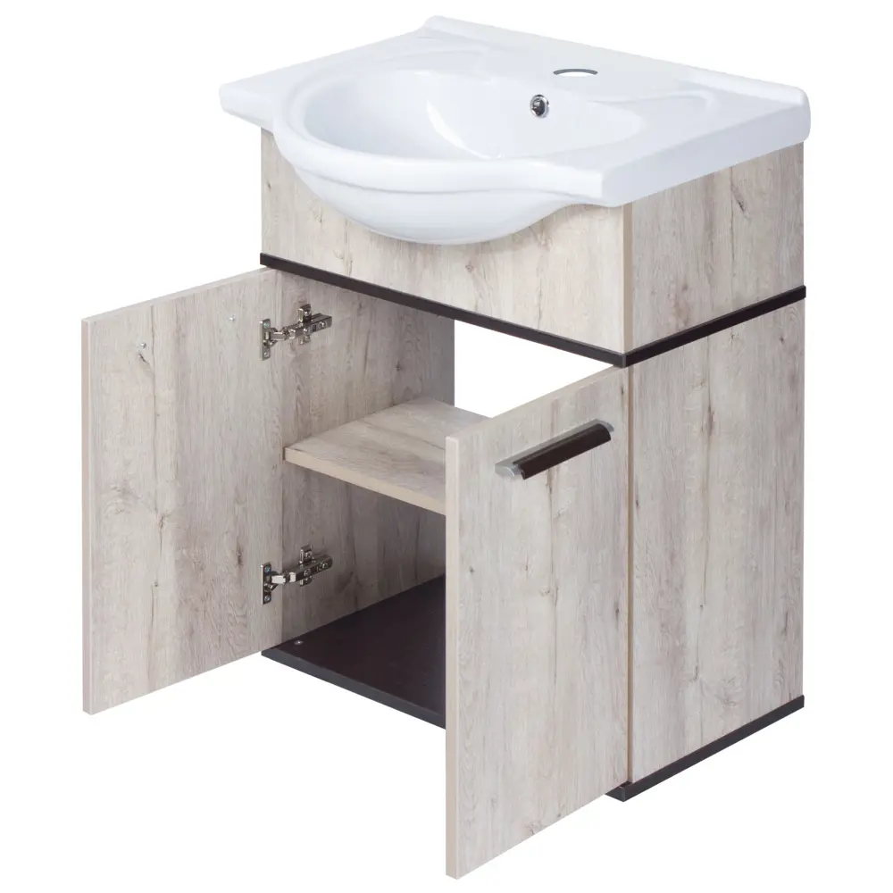 Тумба под раковину напольная «Майами» 55 см Santreyd STLM-2192160 - Вид №2