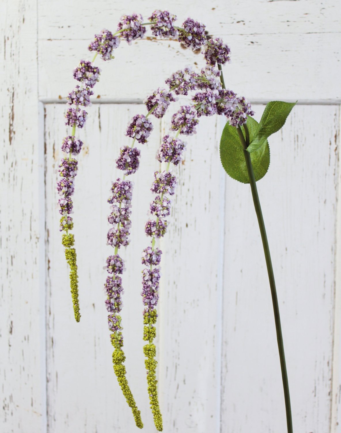 4863 208 a3 Стебель искусственного амаранта, 70 см (105 см), фиолетово-зеленый H-andreas  - Вид №5