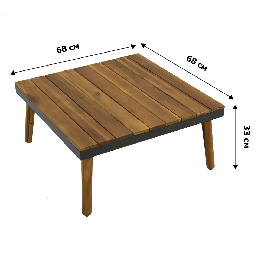 Набор мебели Лаин GS010 алюминий цвет серо-бежевый стол диван угловой элемент Santreyd STLM-2164388 - Вид №12