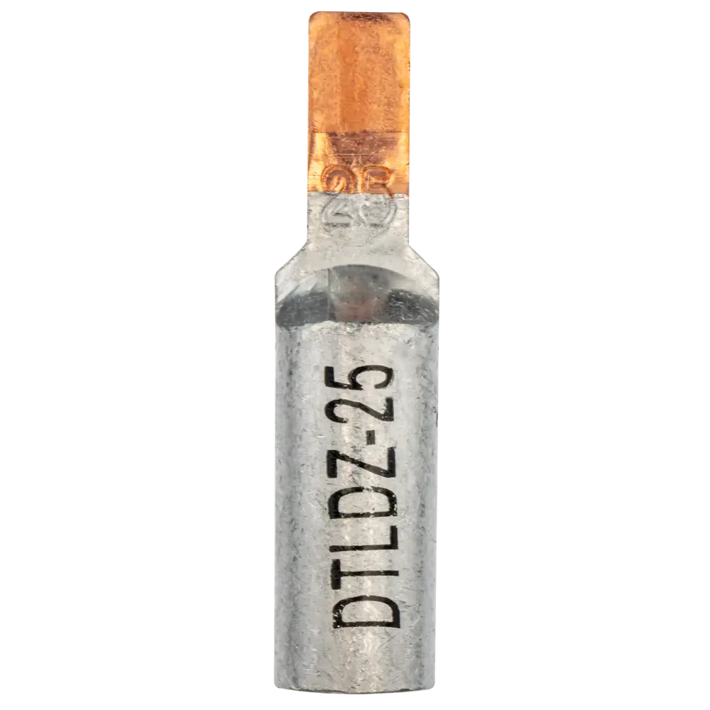 Наконечник штифтовой луженый DUWI для алюминиевых кабелей 25 мм² 87660317 STLM-1104196 - Вид №1