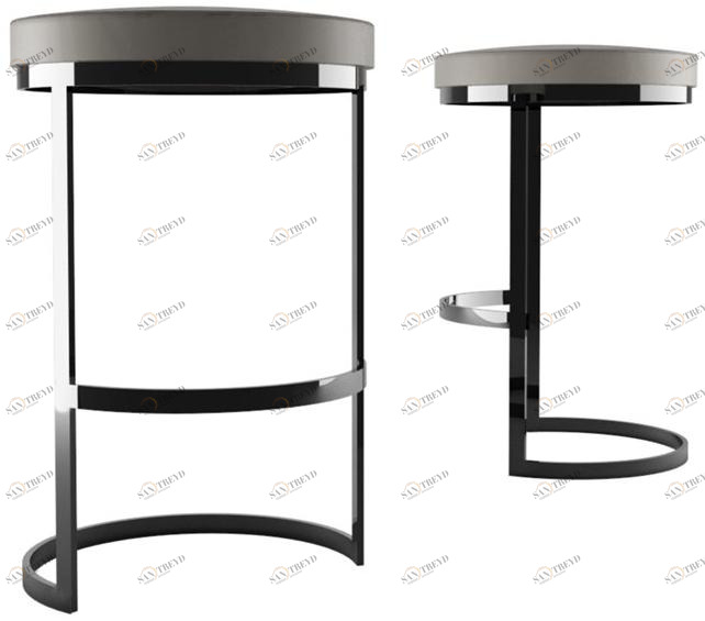 ZALABA Design Стул из стали с подставкой для ног Ola sun-id-1345410