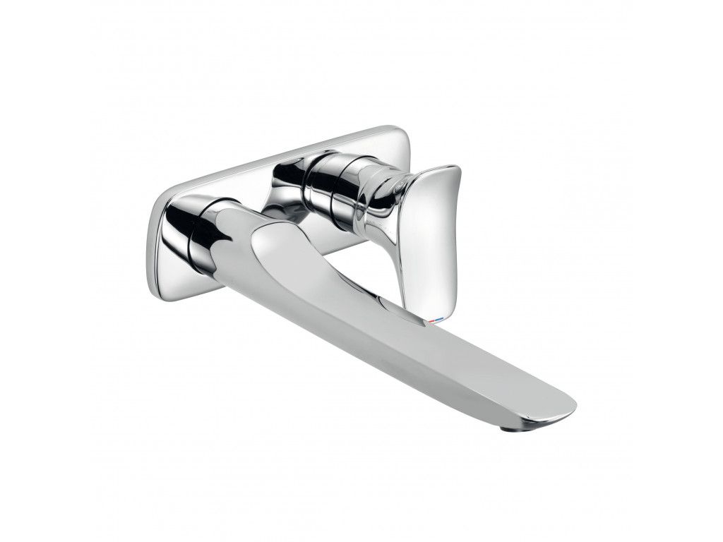 532450575 смеситель для умывальника для настенного монтажа KLUDI AMBIENTA хром 