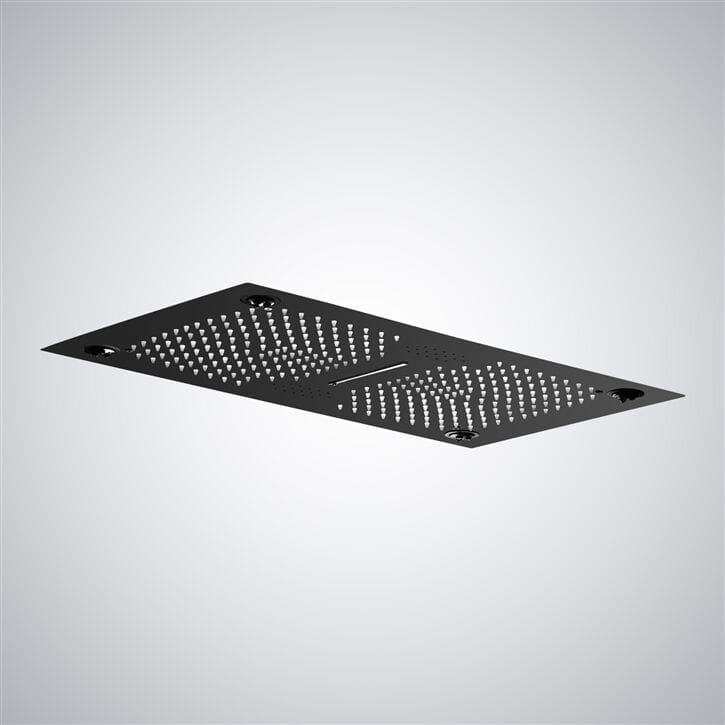 Светодиодная потолочная насадка для душа из нержавеющей стали Fontana Showers Luxe Fontaine ARCH-00029169 - Вид №18