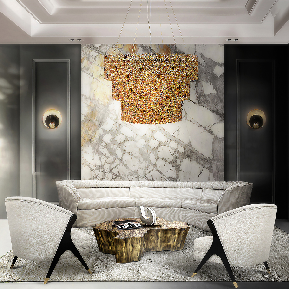 Люстры Eternity V Chandelier Covethouse KOKET  - Вид №1