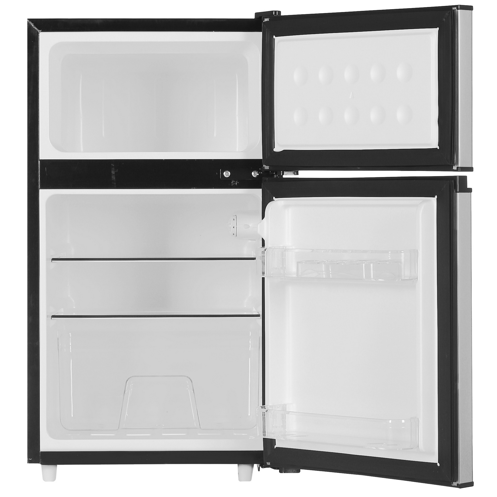 8195264 Холодильник компактный   Tesler RCT-100 серебристый STDN-0079774 - Вид №1