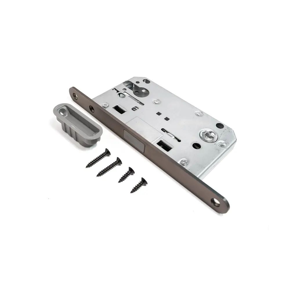 Защелка межкомнатная Palladium 585M 80x140 мм сталь цвет графит STLM-2025427 - Вид №1