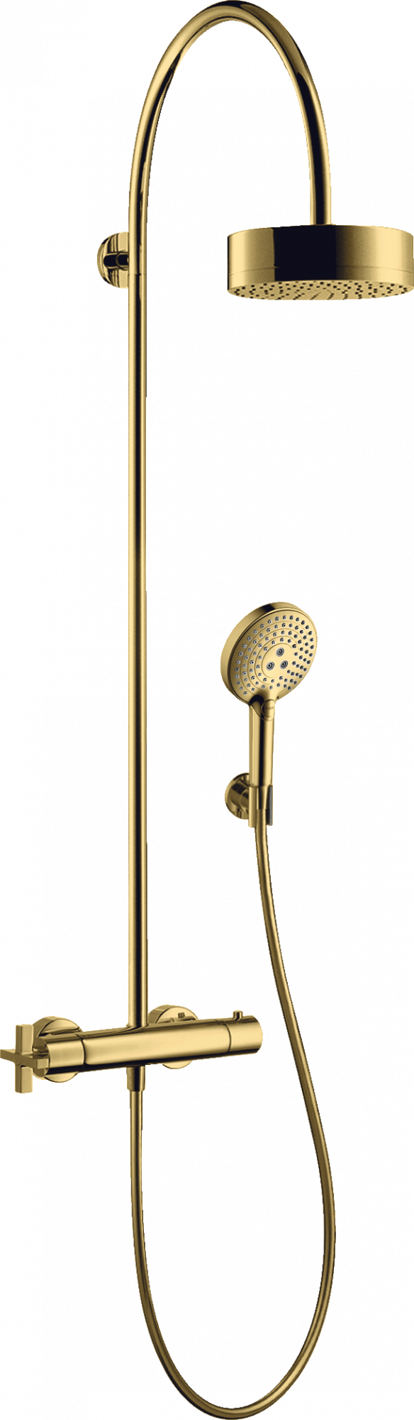 39670990 Showerpipe с термостатом и верхним душем 180 1jet AXOR CITTERIO