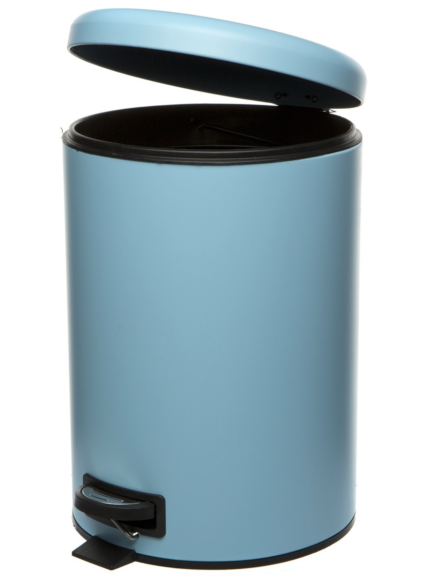 Вёдра с педалью и крышкой Pavo 12L Blue NAVAKO 11541