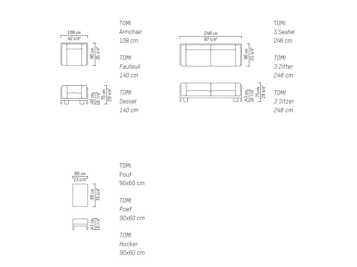 Модульный съемный бархатный диван Piet Boon Томи ARCH-00068500 - Вид №6