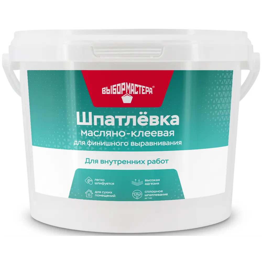 Шпаклевка масляно-клеевая Выбор мастера 3 кг STLM-2179985