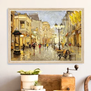 91695262 Картина в раме Grafis-art Кузнецкий мост II 57x77 см STLM-0822177