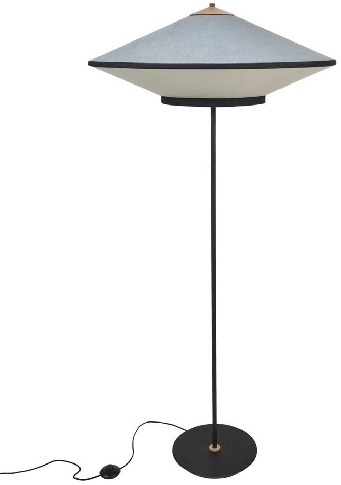 Forestier Торшер с бархатным и льняным абажуром Cymbal sun-id-1408007 - Вид №3