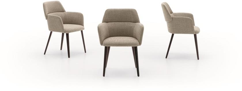 Ditre Italia Стул из ткани с подлокотниками sun-id-1455914 - Вид №2