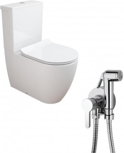 NC444661aosta Компакт унитаз с бачком Белый Paini Coral Италия;Португалия