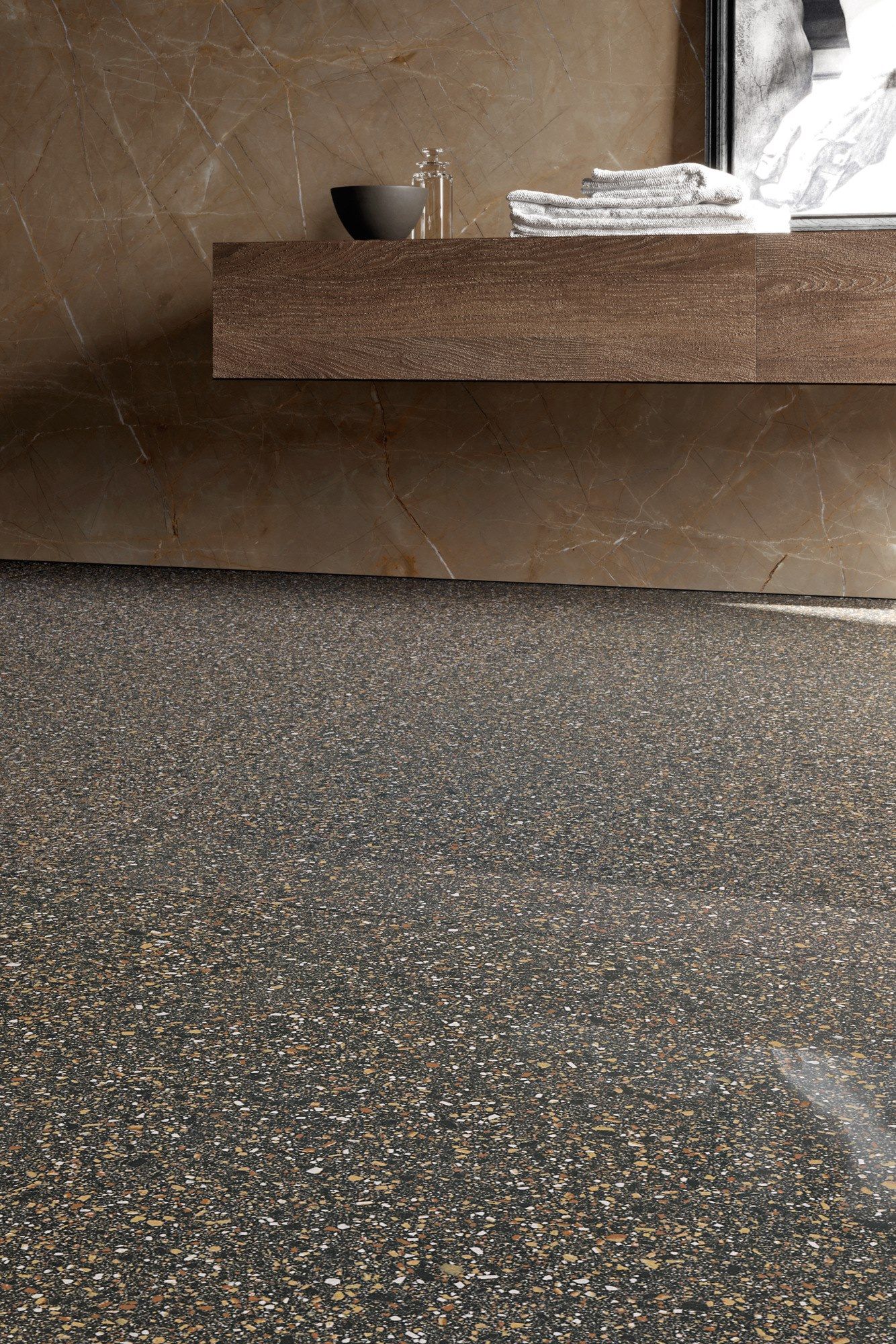 Пол / облицовка керамогранита для интерьера с эффектом камня ARIOSTEA академия полного тела ARCH-00024995 - Вид №6