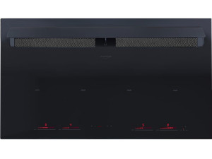 Индукционная плита Wire top из стеклокерамики со встроенной вытяжкой класса A+