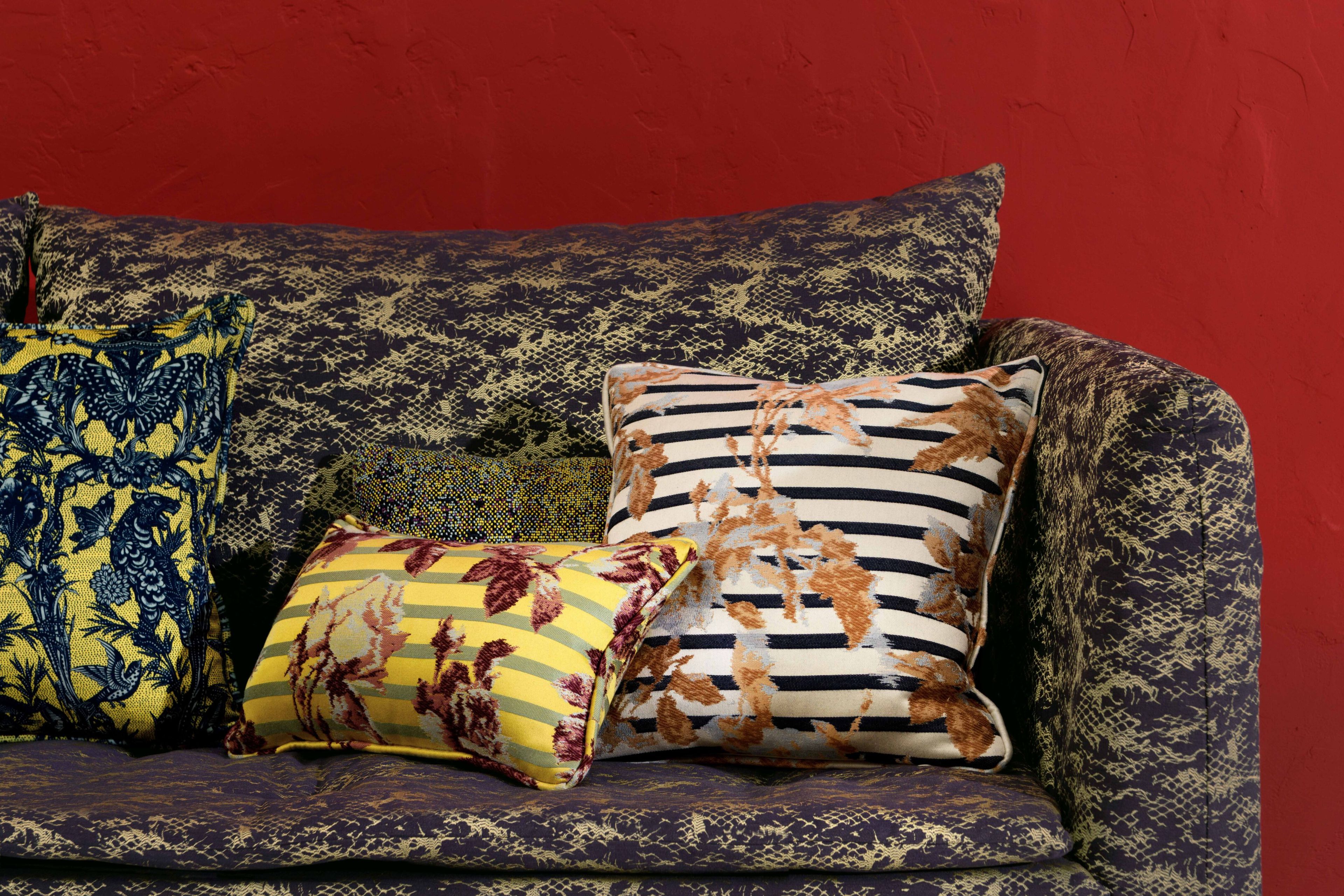 Жаккардовая ткань в полоску из вискозы LELIEVRE Jean Paul Gaultier - La Croisière s'amuse ARCH-00055596 - Вид №4