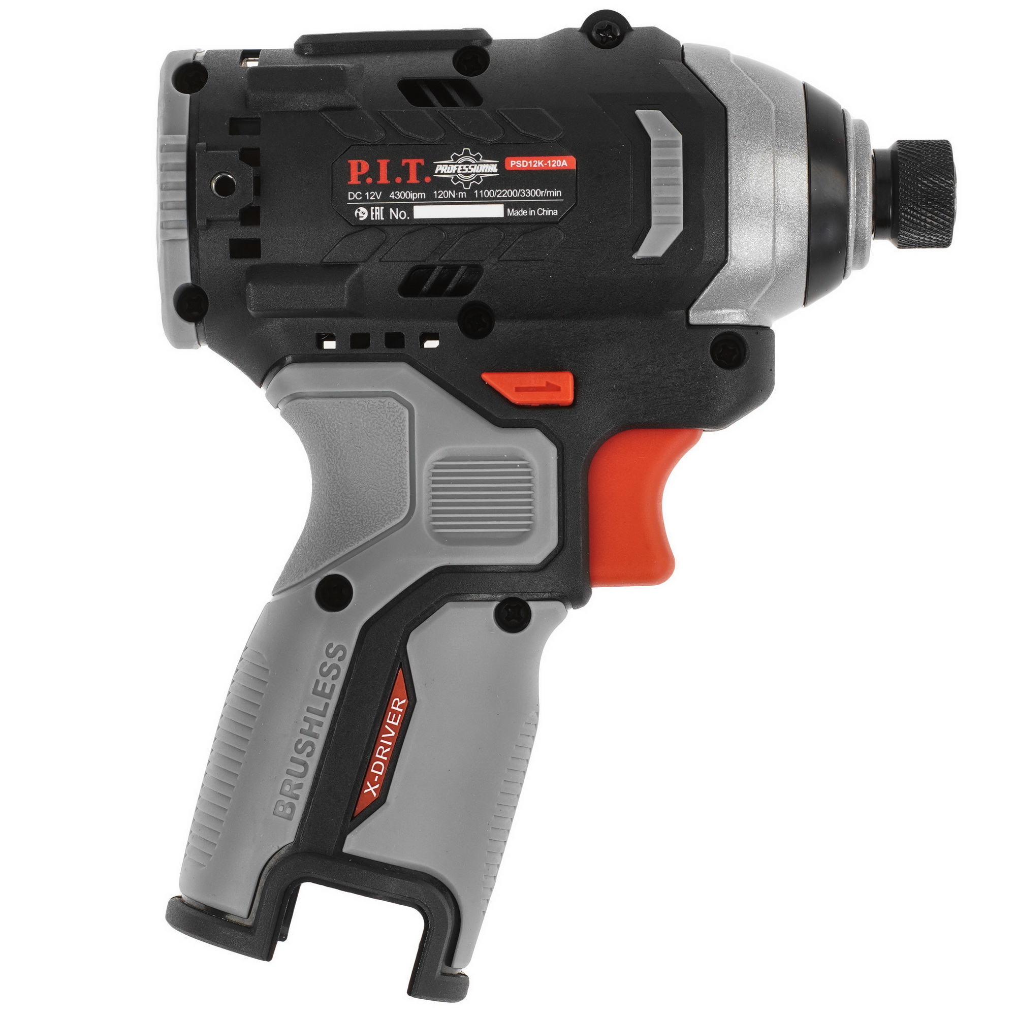 Винтоверт P.I.T. PSD12K-120A SOLO OnePower 12V , Без ЗУ, Без АКБ 5604933 PIT STDN-0125628 - Вид №1