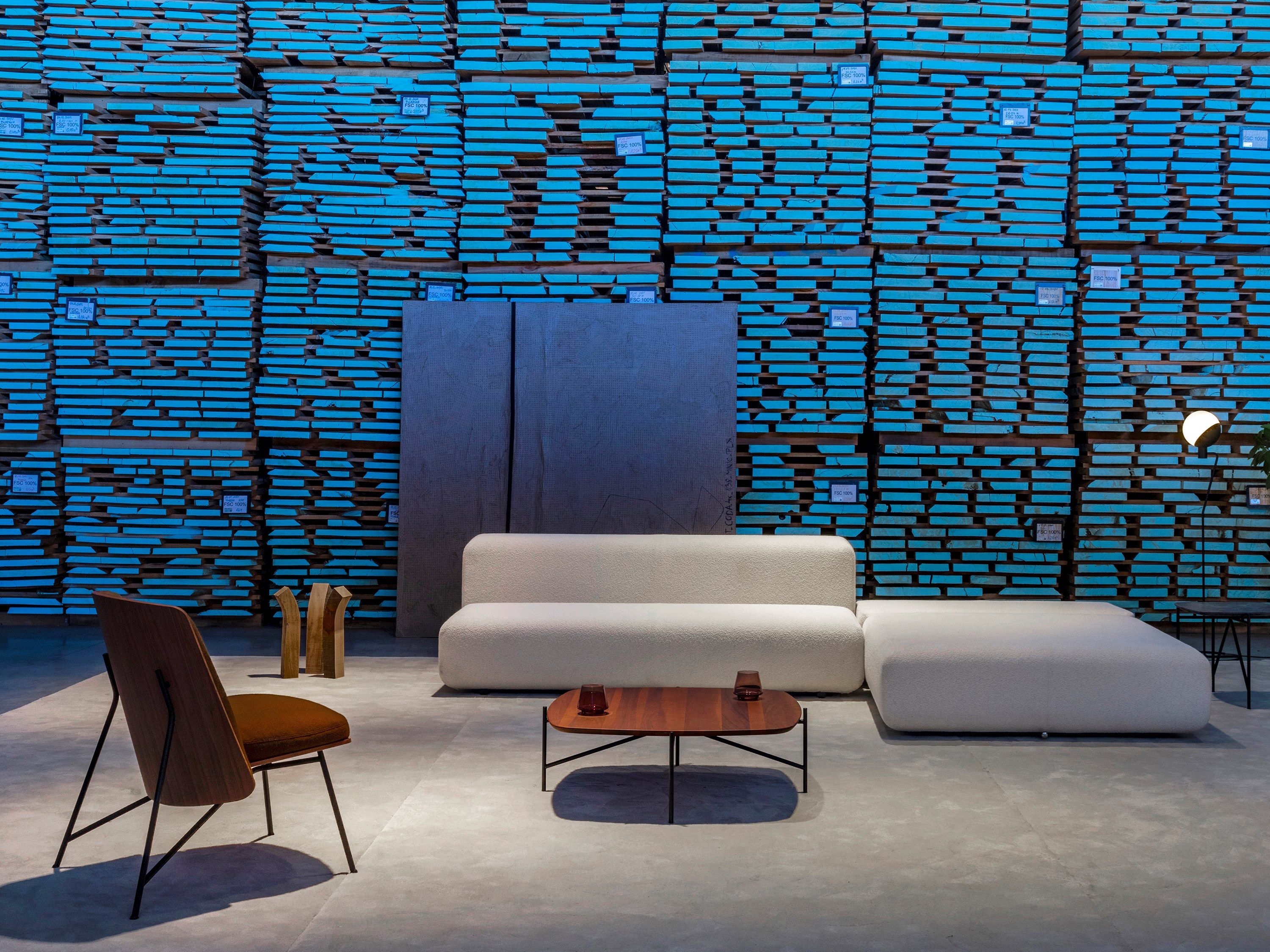 Диван-кровать из ткани prostoria Klaster ARCH-00082629 - Вид №2