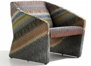 MissoniHome Кресло из ткани с подлокотниками