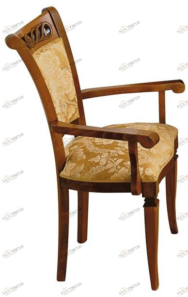 Barnini Oseo Стул с обивкой и подлокотниками Reggenza 1141