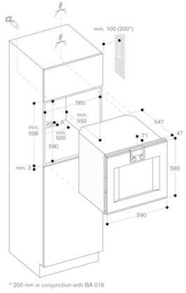 Gaggenau Духовка из нержавеющей стали класса а Serie 400 sun-id-1436710 - Вид №3