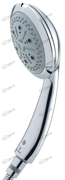 Bossini Дизайнерский хромированный ручной душ с системой защиты от накипи Ocean sun-id-1446242