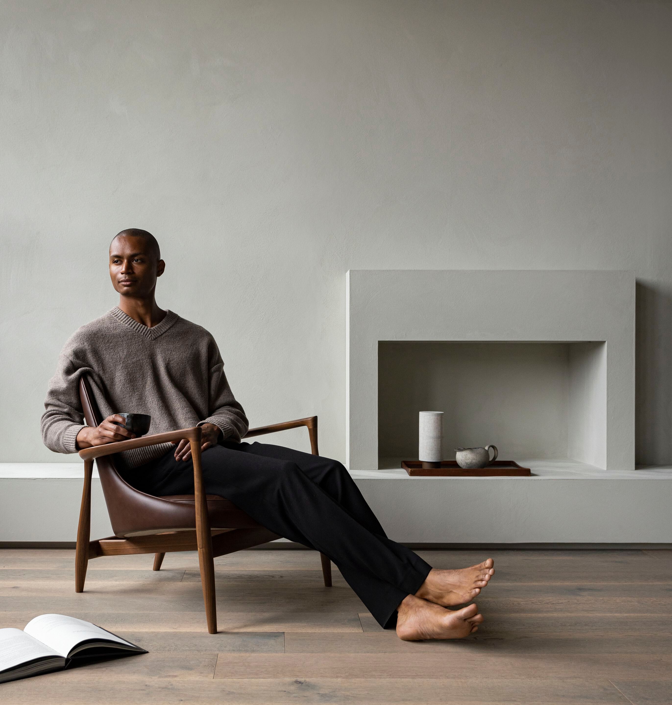 Кожаное кресло с подлокотниками Audo Copenhagen Elizabeth ARCH-00054535 - Вид №13