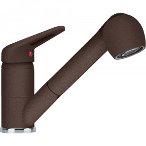 Смеситель кухонный  Franke Novara Plus Выдвижной душ Шоколад