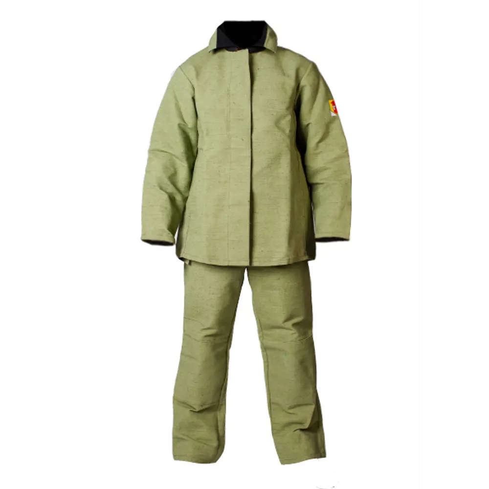 Костюм сварщика зеленый КС02 размер 48-50 рост 170-176 Santreyd нет STLM-2136897