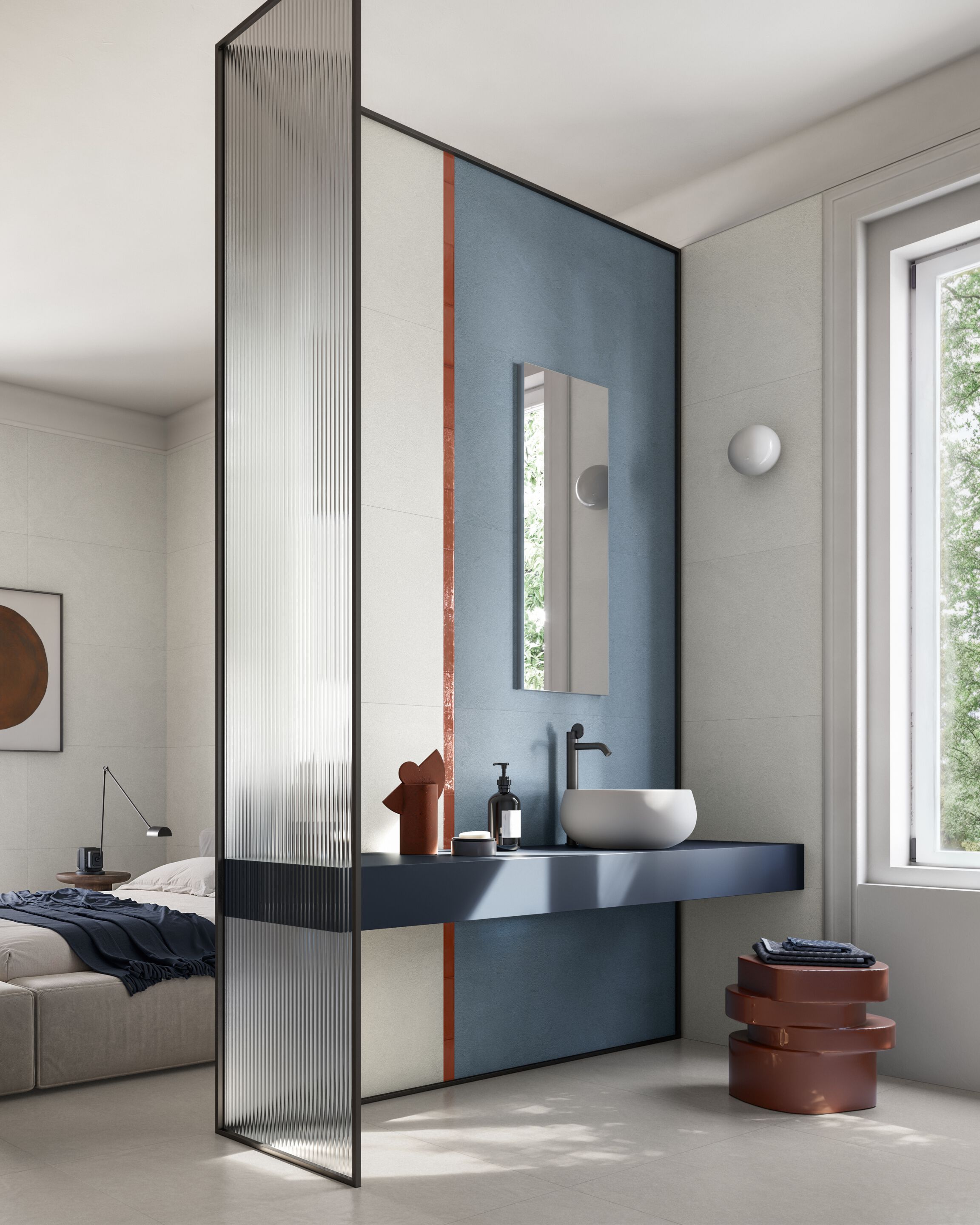 Пол / облицовка керамогранита с эффектом камня CERAMICA SANT'AGOSTINO Iro ARCH-00119735 - Вид №3