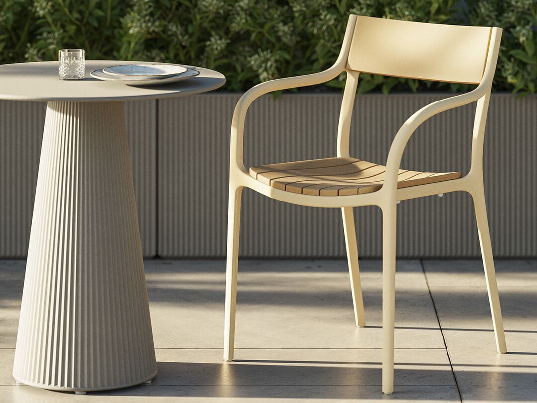 Садовый стул с подлокотниками Vondom Madison ARCH-00008992