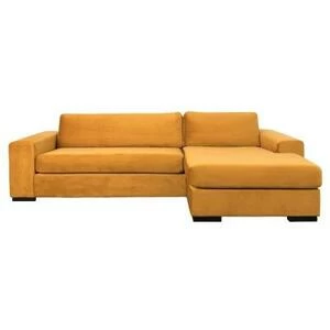 Диван Fiep правосторонний, охра