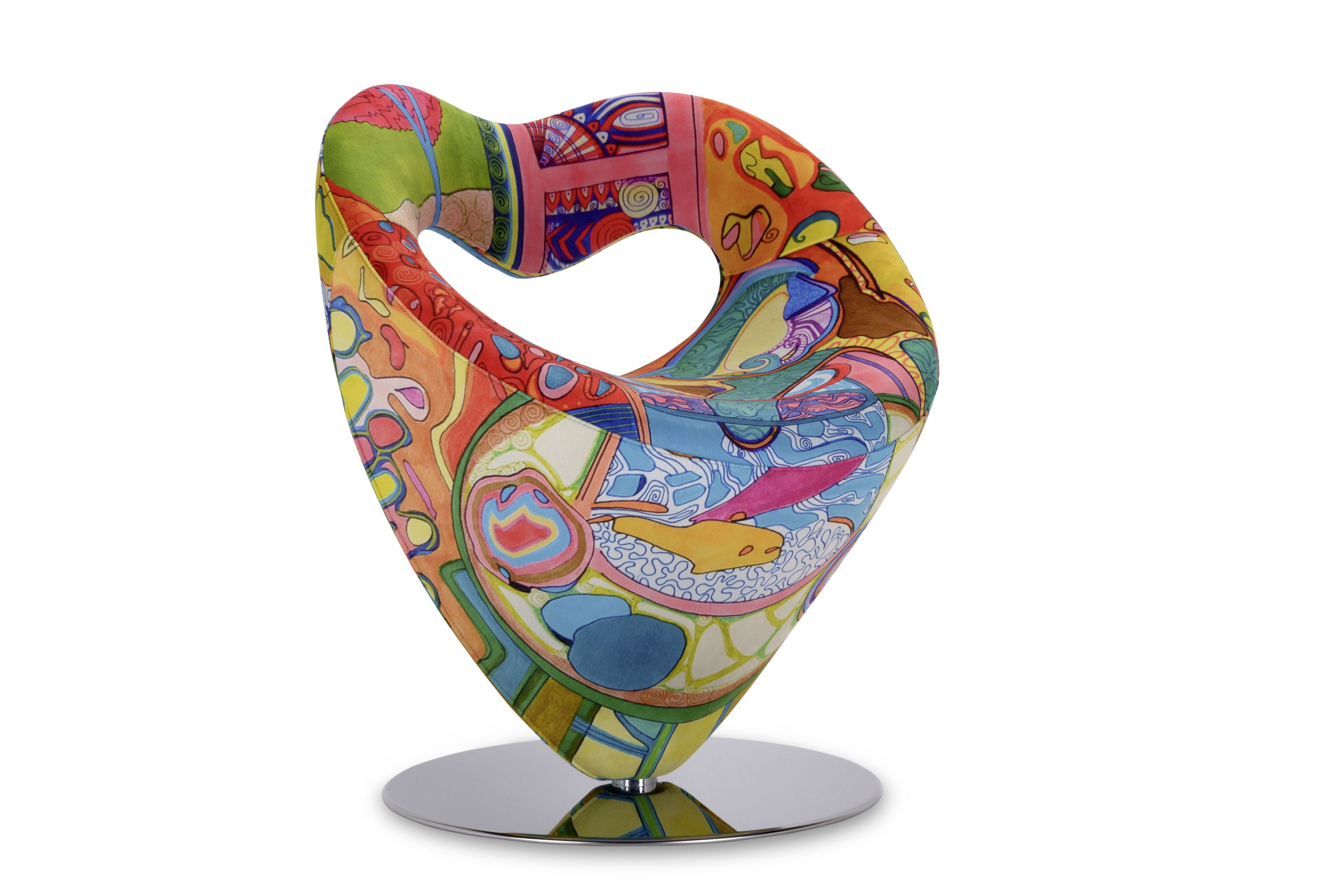 Ткань поворотный стул Adrenalina Lov ARCH-00089538 - Вид №1