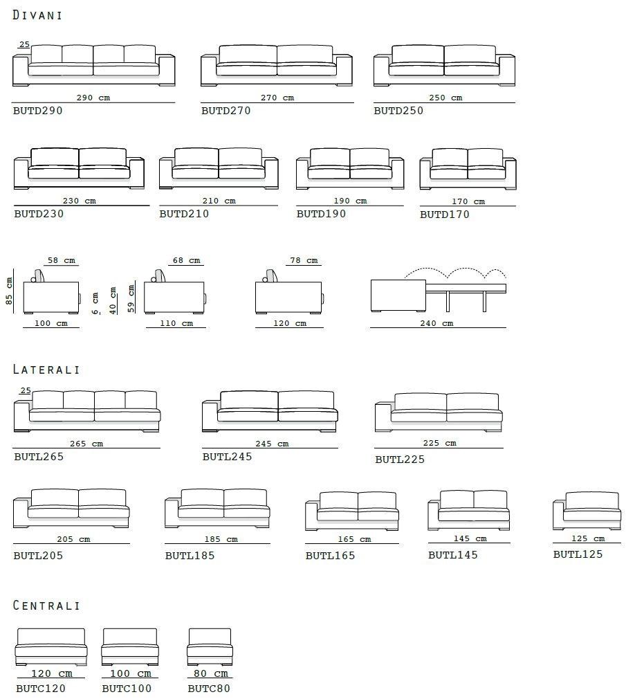 Flexstyle 3-х местный тканевый диван Butterfly sun-id-1413112 - Вид №5