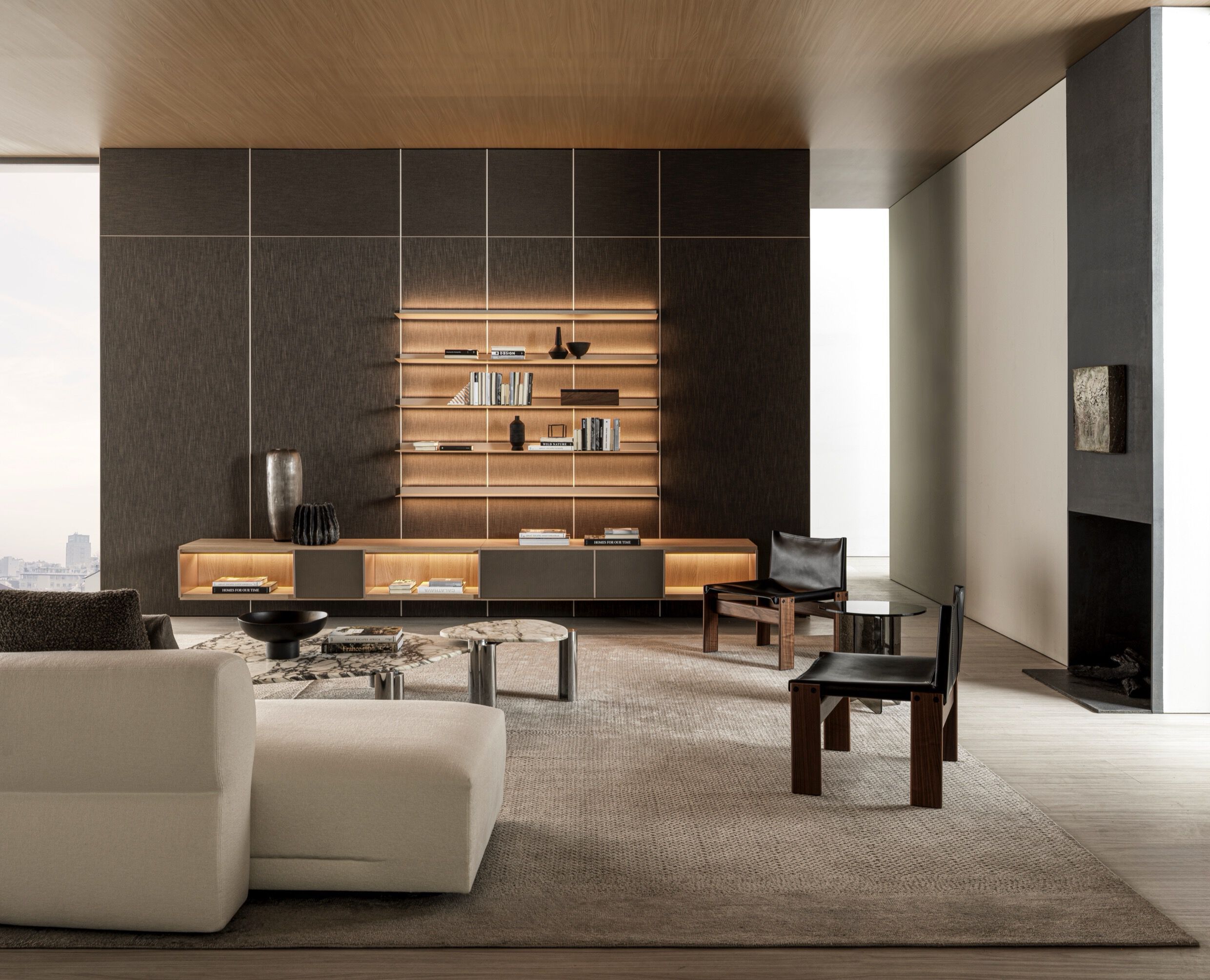 Porta / Boiserie in MDi by INALCO® Molteni & C ARIAL ARCH-00085965 - Вид №1