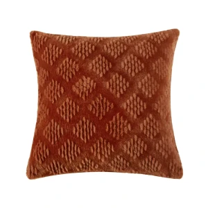 Декоративная подушка Руби 45×45 см терракотового цвета 89428271