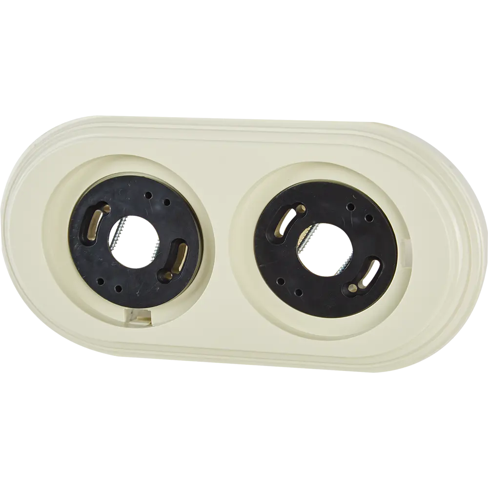 Рамка Electraline для розеток и выключателей, слоновая кость, 2 поста 84229120 Серия отсутствует STLM-0047217 - Вид №1