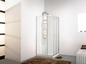 KRION Душевая кабина угловая стеклянная Inter