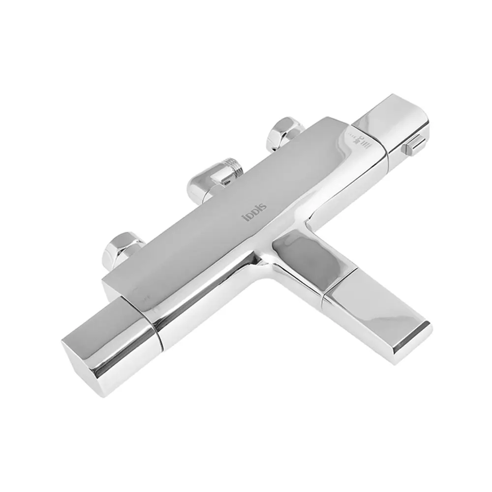 Смеситель термостатический Iddis Uniterm UNISB02i74WA с изливом цвет хром STLM-2193524 - Вид №1