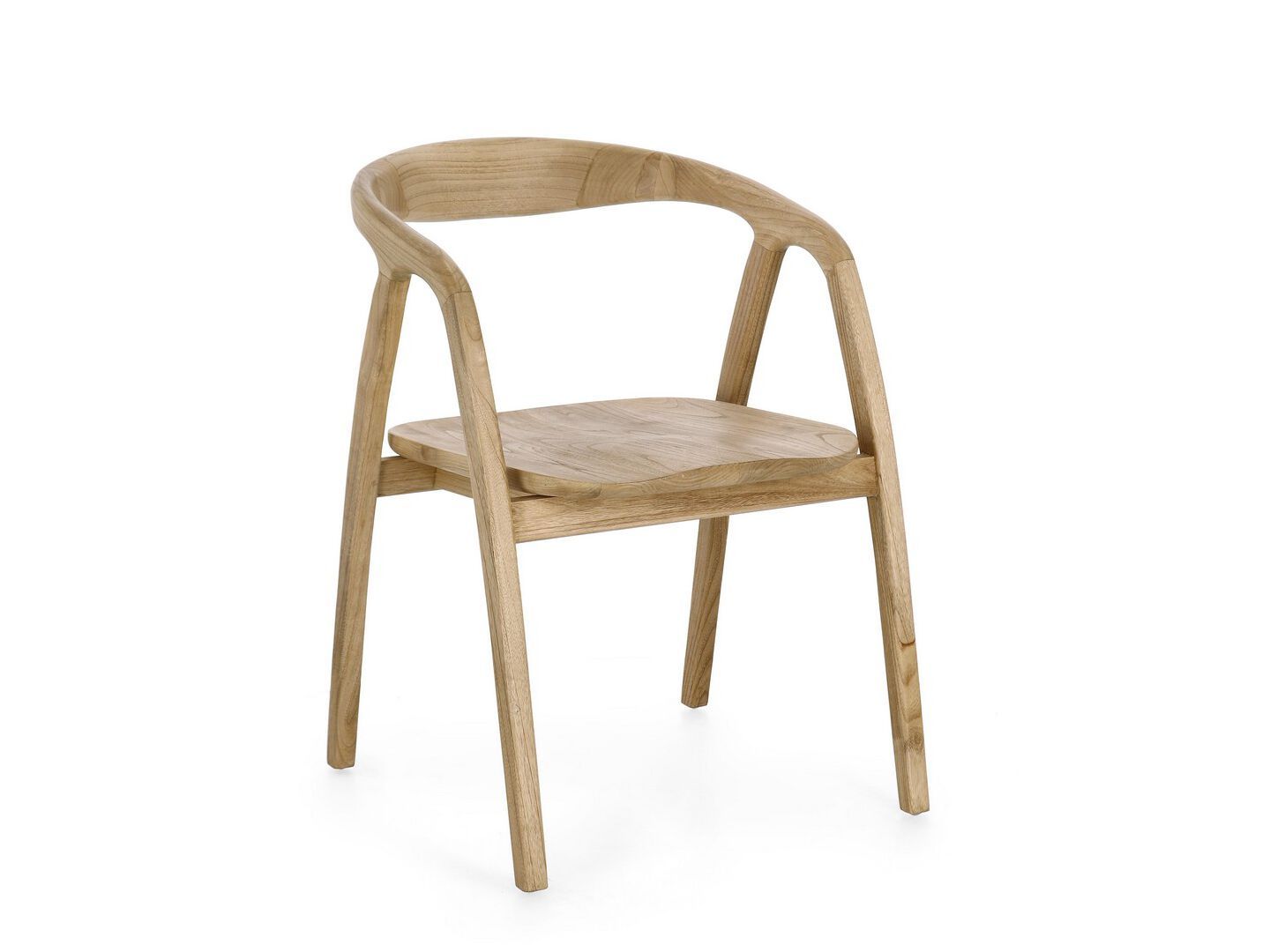 Деревянный стул с подлокотниками BIZZOTTO ADALYN ARCH-00079944