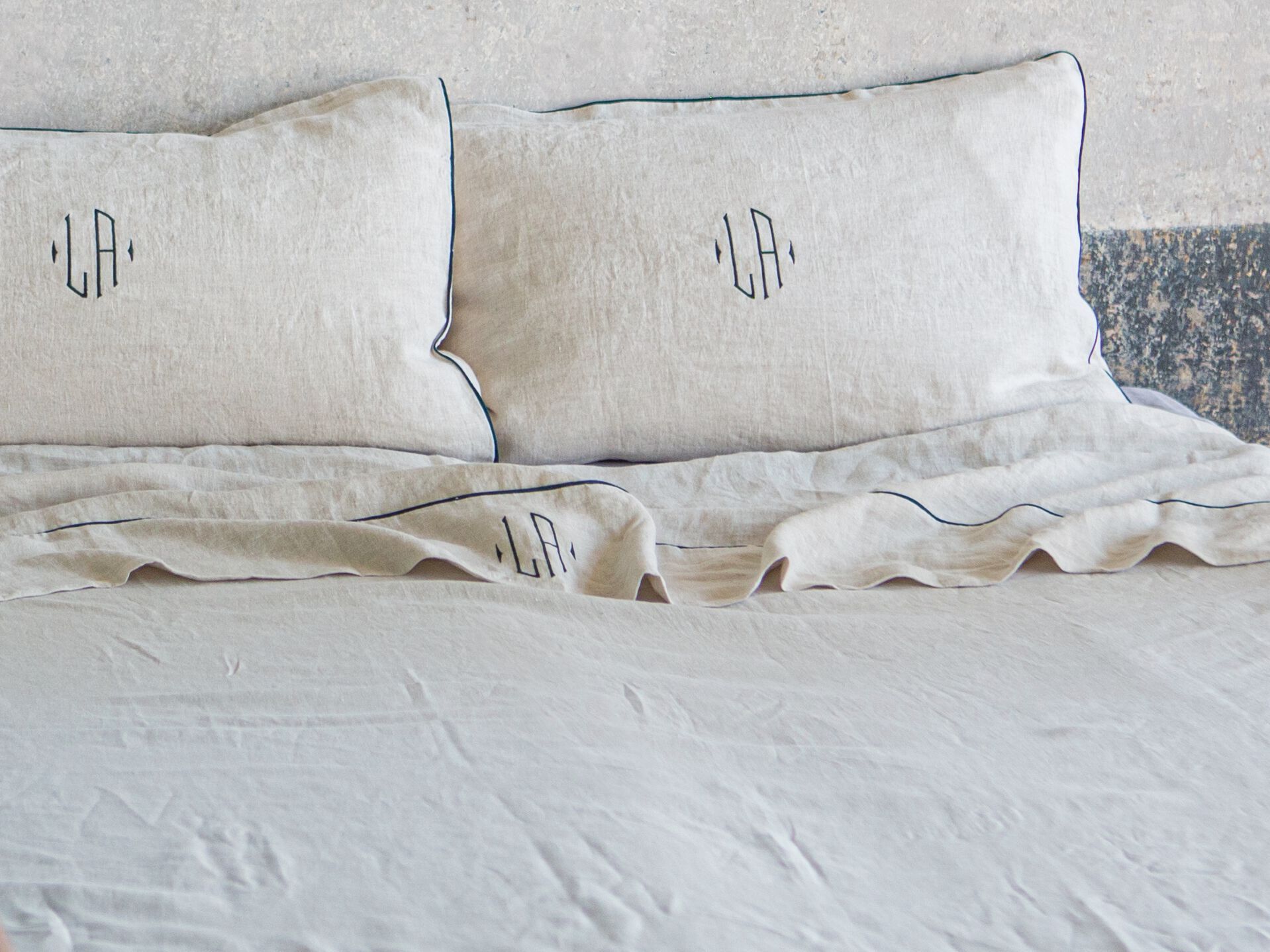 Льняные простыни с трубопроводами Once Milano трубопроводы ARCH-00096544