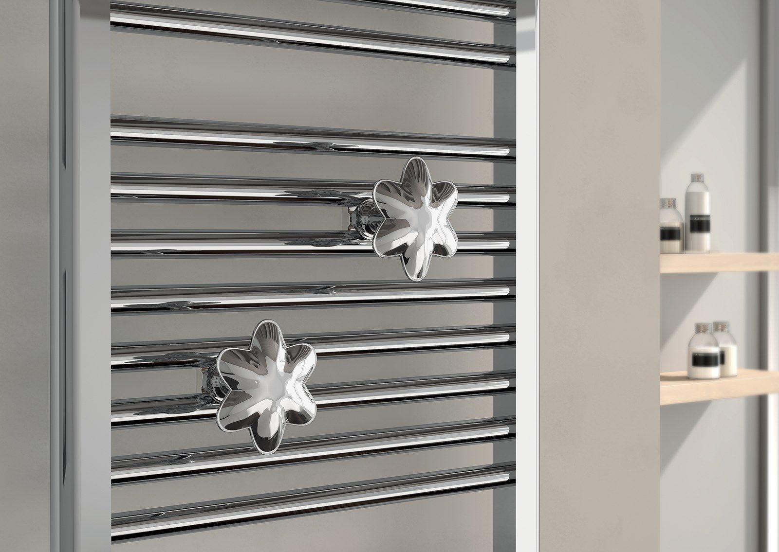 Хромированный радиатор для ванной комнаты Irsap ARCH-00129316 - Вид №4