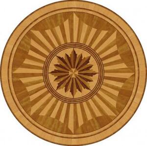 Художественный паркет Da Vinci Розетка 26-034 Дуб Любая на выбор (Гладкая) х1000Радиус мм.