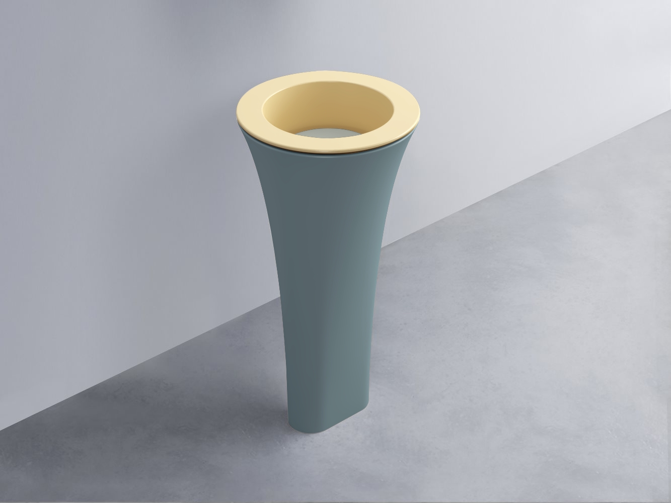 AMLA45-CN+AMPILT-PM+AMCOLT-PL Раковина Amedeo Tondo отдельностоящая cielo Enjoy + Amedeo Ceramica Cielo