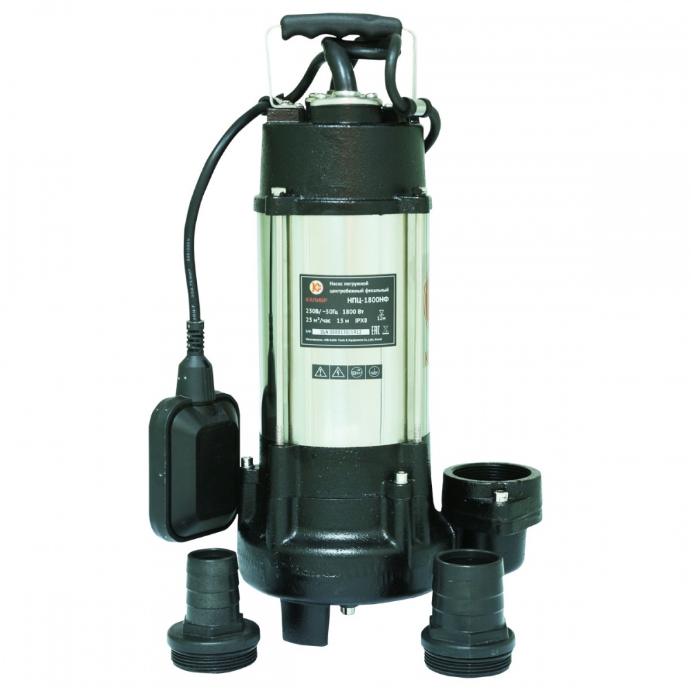 75104 Калибр Насос фекальный  Калибр НПЦ-1800НФ  - Вид №1