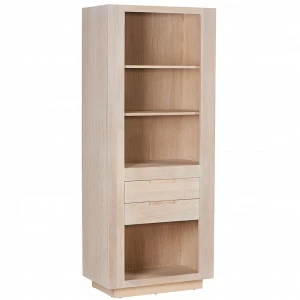 Шкаф с полками отбеленный дуб Manufactura VAVI MANUFACTURA 132590 Бежевый