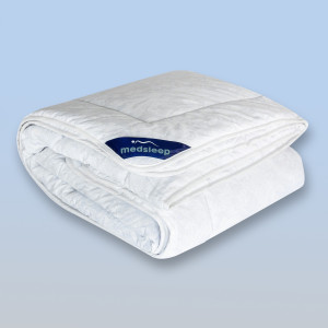 90827440 Одеяло White cloud 140x200 см, хлопок, силиконизированное волокно STLM-0401457 MEDSLEEP